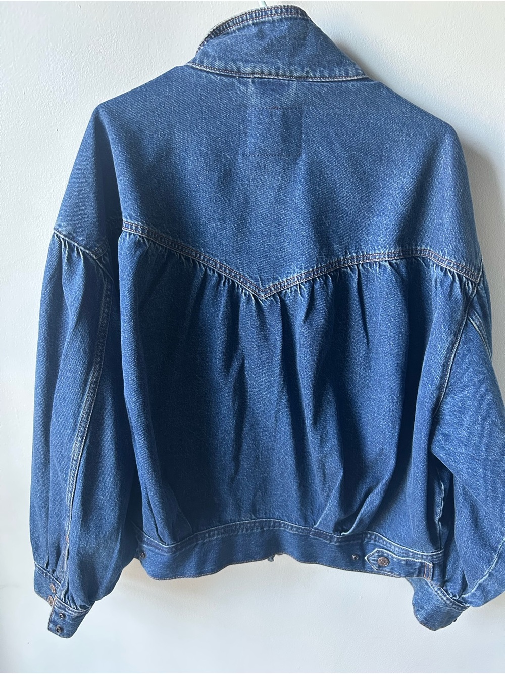Signature by Levi Strauss/Revolve Trucker Blouson Denim Jacket - Picture 9 of 12